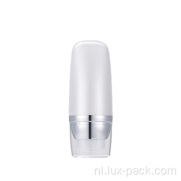 200 ml lege crème vierkante vorm zonnebrandcrème flessenlabel